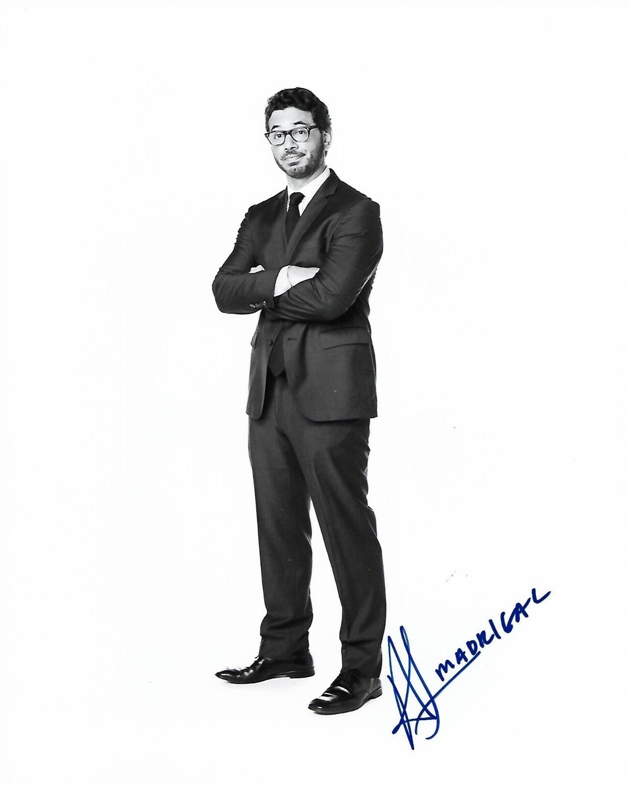 Al Madrigal REAL hand SIGNED 8x10 Photo Poster painting COA Autographed All Things Comedy