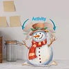 Snowman DIY Acrylic Shaking Head 5D DIY Diamond Art Tabletop Ornament Home Decor
