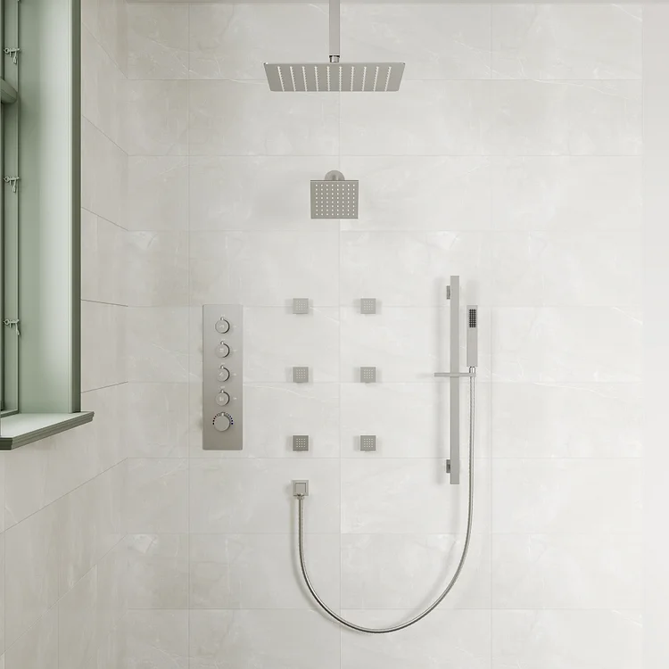 SFS-1031-NK16 Thermostatic Rainfall Shower System | 16