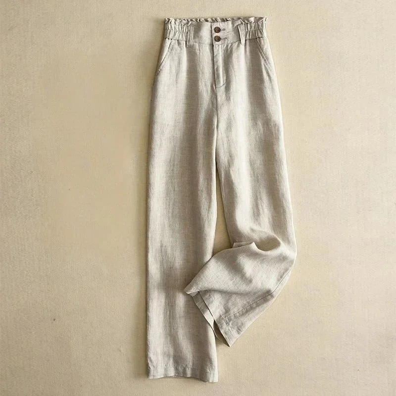LINEN TROUSERS