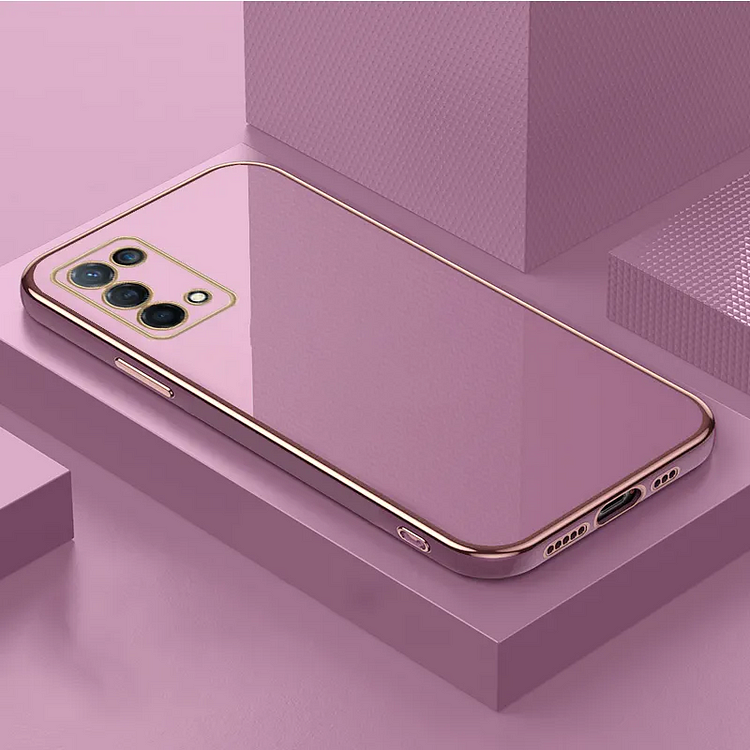 Luxury electroplating Silicone Protector Cover-For Oppo A Series
