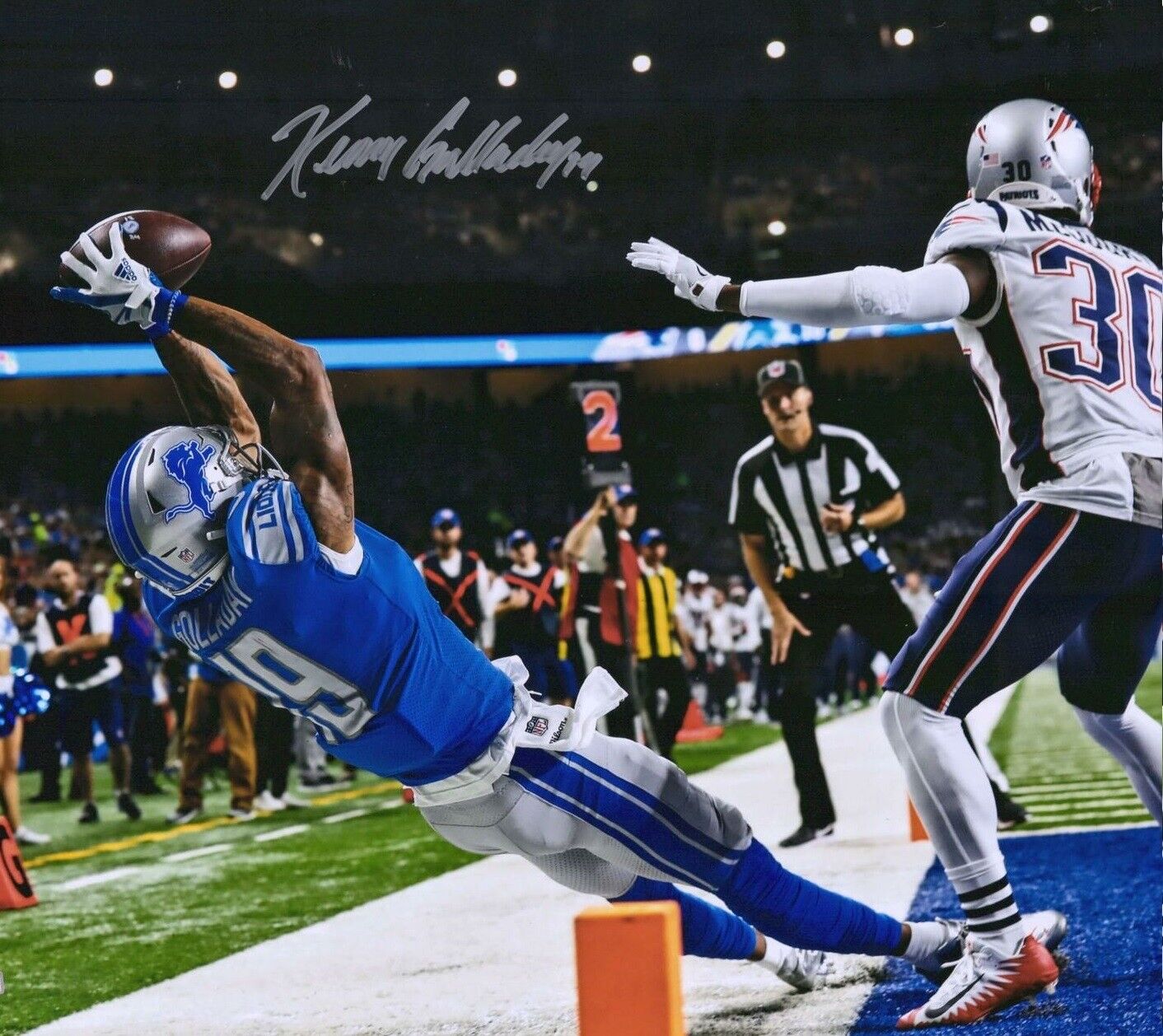 Kenny Golladay Autographed Signed 8x10 Photo Poster painting ( Lions ) REPRINT