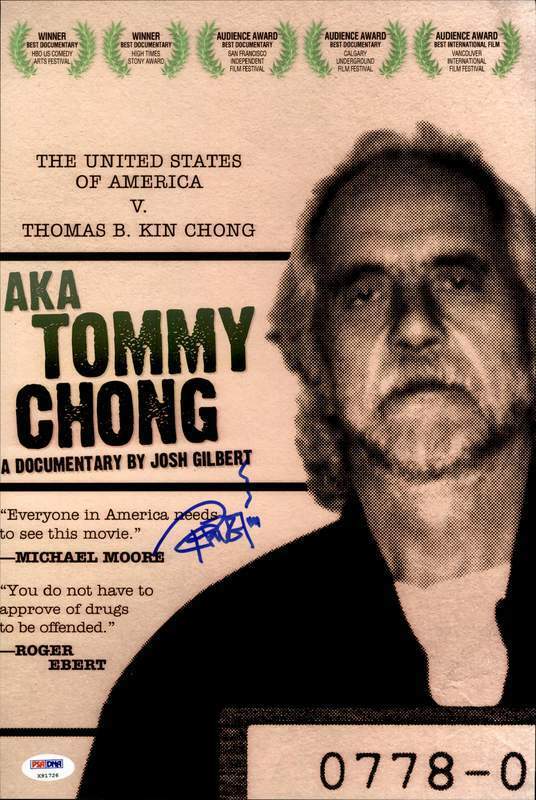 Tommy Chong PSA/DNA authentic signed 10x15 Photo Poster painting |CERT Autographed A00065