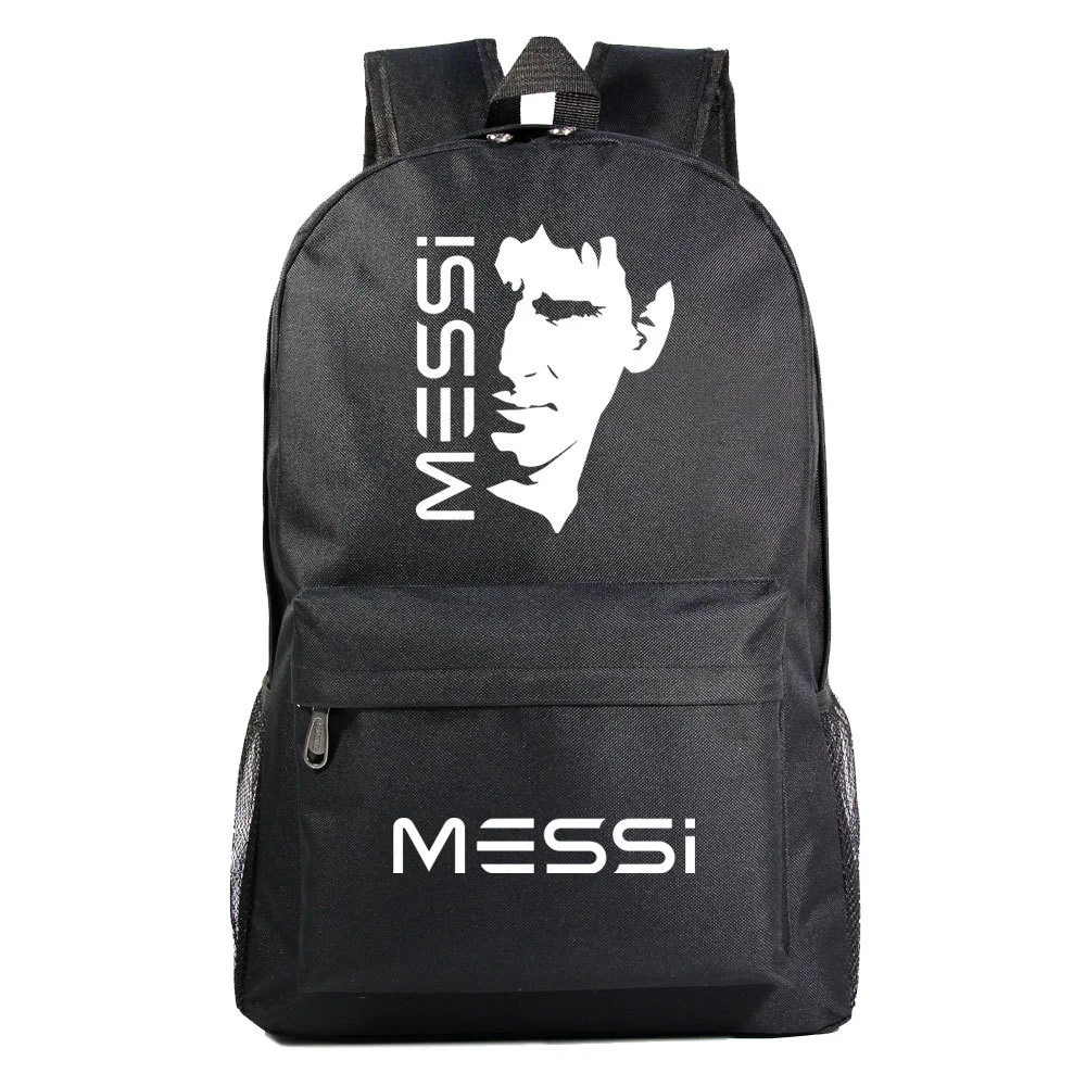 Buzzdaisy Get Your Young Soccer Star Ready with our Lionel Messi Theme School Bag - Durable, Waterproof and Laptop-Ready!
