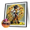 Black Woman - Crystal Rhinestone Diamond Painting