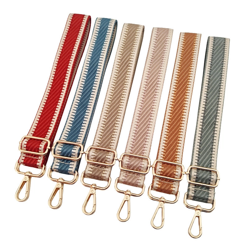 Polyester Cotton Solid Color Bag Strap