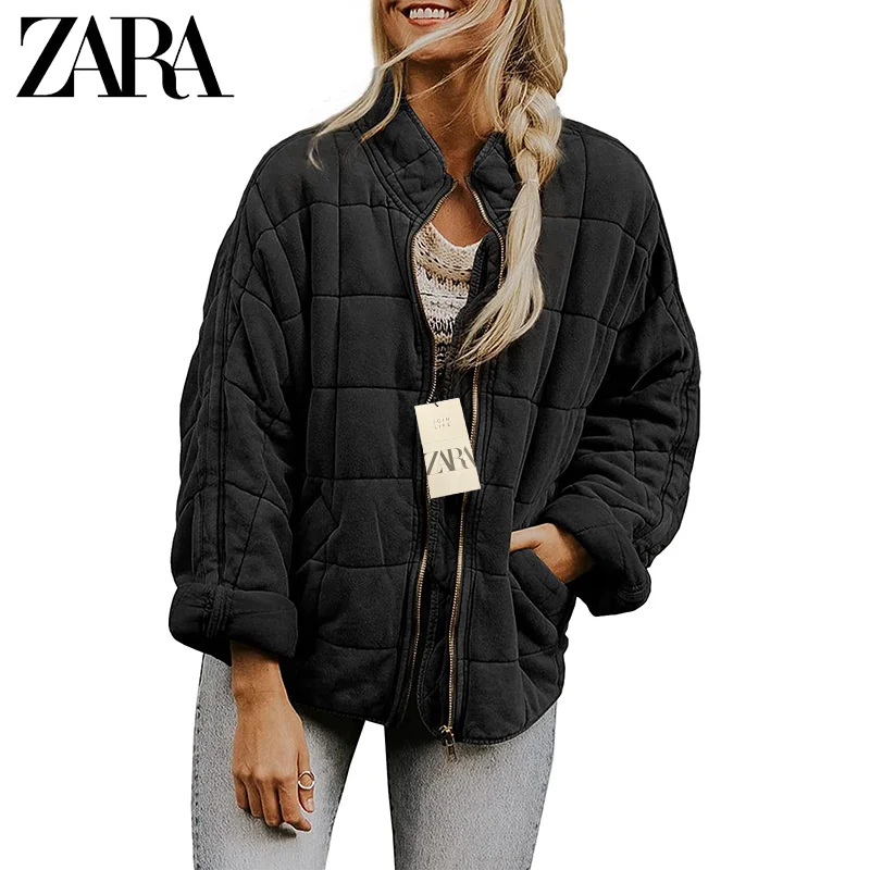 ZARA Nova blusa de manga comprida folgada