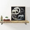 Diamond Painting-DIY Full Round Drill Elephant