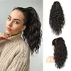 ⏳R&eacute;duction limit&eacute;e de 50%🎁18 Inch Curly Wavy Frizzy Hair Extension with Ponytail