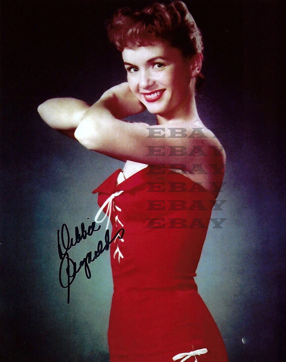 Debbie Reynolds Autographed Signed 8x10 Photo Poster painting Reprint