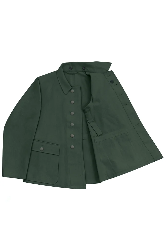   RAD German Summer HBT Green Drill Service tunic German-Uniform