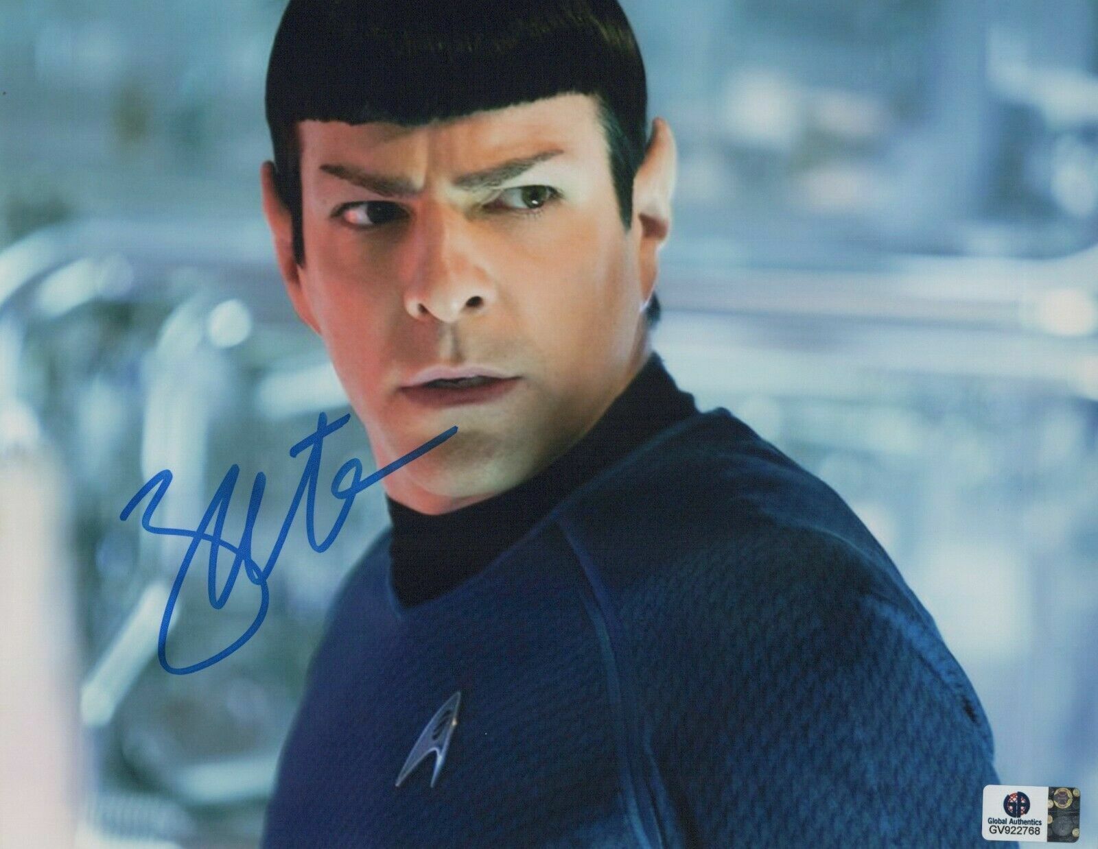 Zachary Quinto STAR TREK authentic signed autographed 8x10 Photo Poster paintinggraph GA COA