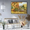 Autumn Cabin-14CT Stamped Cross Stitch 36*30cm/14.17*11.81in tapestrymarket