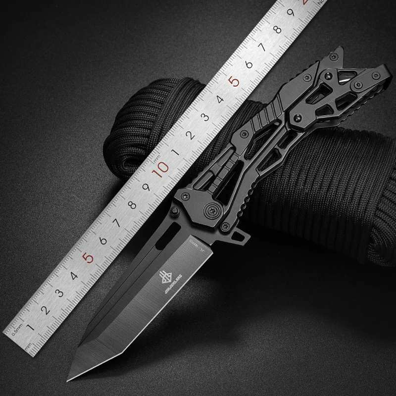 High-hardness, sharp fruit knife with wire drawing function