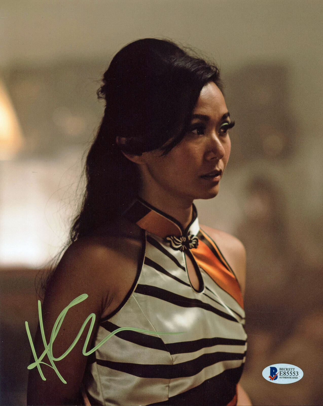 Hong Chau Inherent Vice Authentic Signed 8x10 Photo Poster painting Autographed BAS #E85553