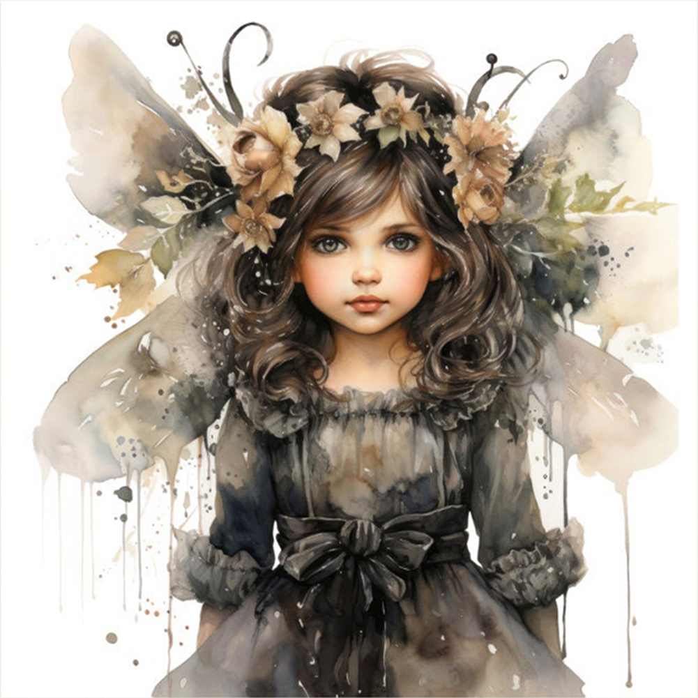 Elf-Paint by Numbers-16"x16"/40x40cm