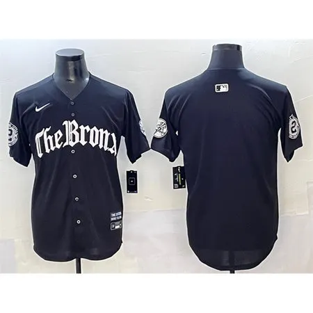 Youth New York Yankees Black "Gothic Legacy Edition" Vapor Premier Limited Stitched Baseball Jersey