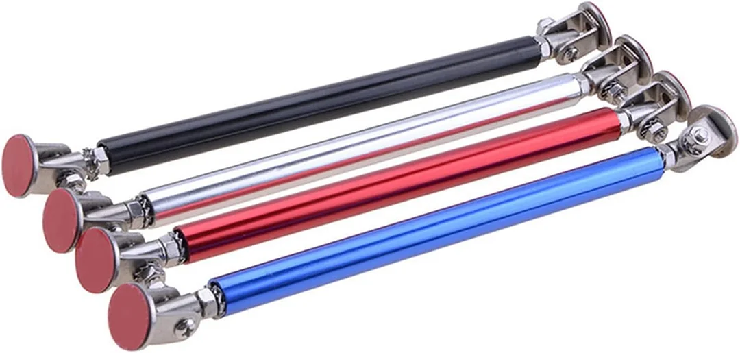 Front Bumper Lip Splitter Diffuser Strut Rod Tie Bars Splitter Support Rods 