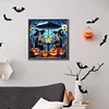 Diamond Painting-DIY Full Round Drill Halloween Skull(40*40 CM)