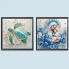 Figure Special Shaped 5D DIY Partial Drill Diamond Painting Kits 30x30cm