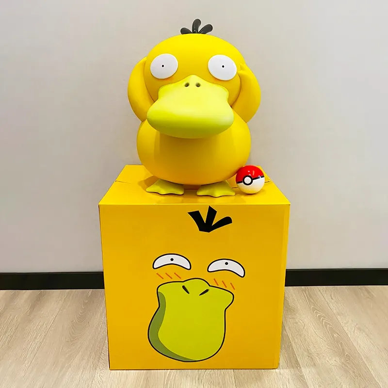 Dongguan Stytle - Pokemon 1:1 Psyduck (with three pairs of eyes) PVC Figure-