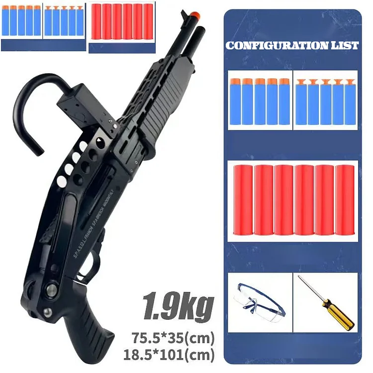 SPAS-12 Toy Shotgun Dart Blaster – Realistic, Fun, and Safe Foam