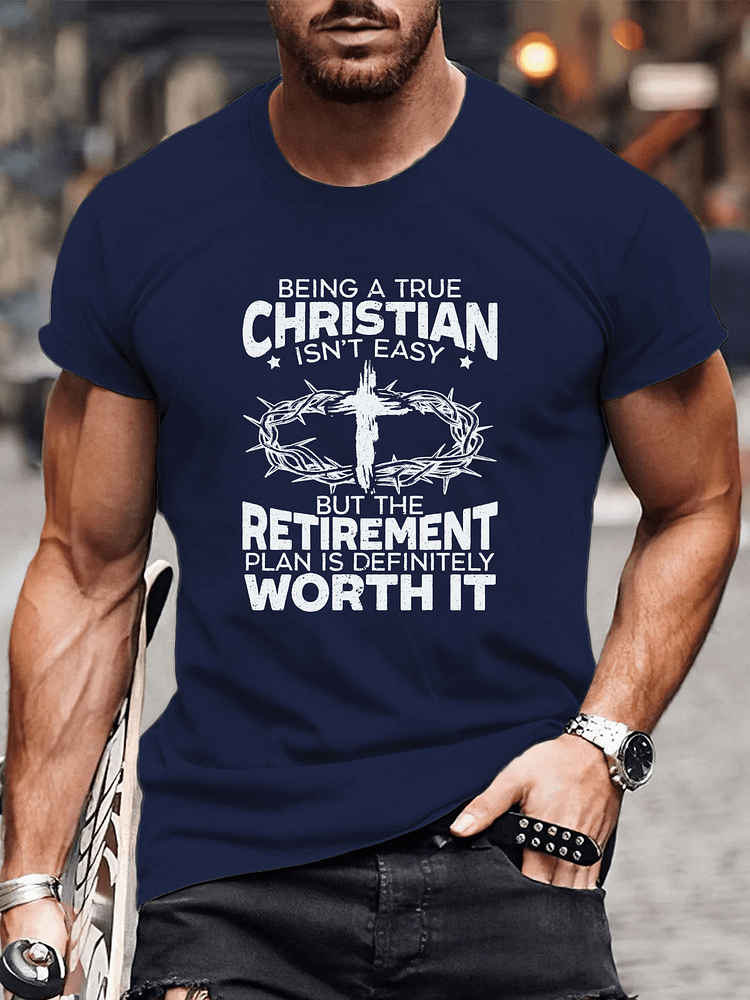 Being A True Christian Men's T-shirt