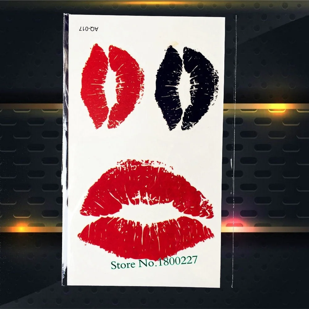 1PC Fashion Crystal Diamond Design Temporary Tattoo Sticker PAQ-003 Children Gifts Waterproof Tattoo Paste Black Navy Blue Tatto