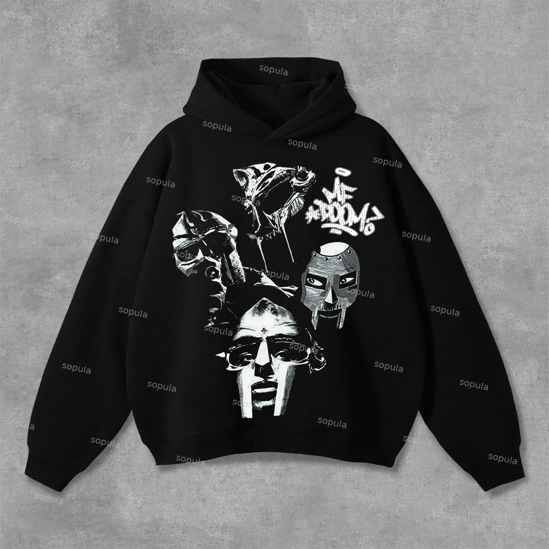 Sopula Mf Doom Graphic Hoodie - SOPULA