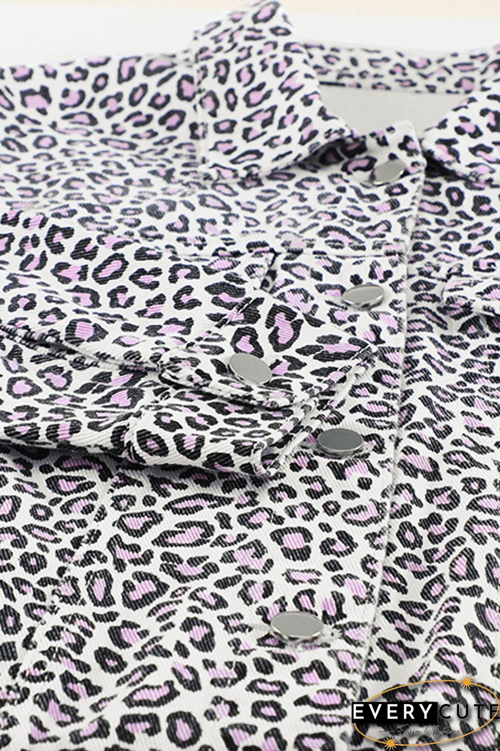 Leopard Print Casual Jacket