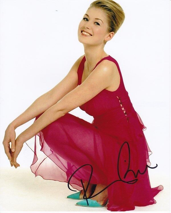 ROSAMUND PIKE Signed Autographed Photo Poster painting