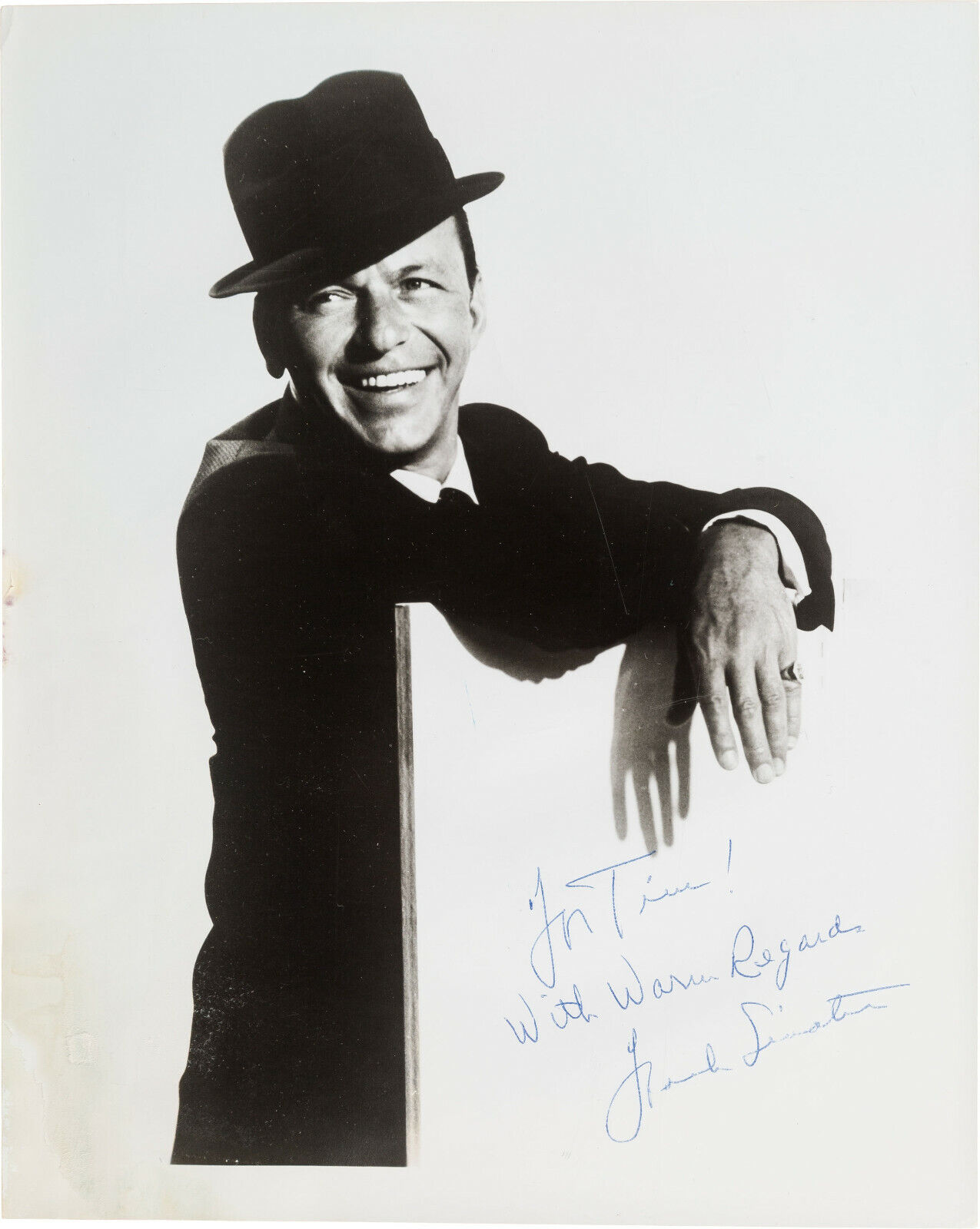 FRANK SINATRA - Signed Photo Poster paintinggraph - Singer & Film Star Actor & Vocalist preprint