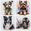 (Multi-Style) Dog-11CT Stamped Cross Stitch 40*40cm/15.75*15.75in
