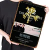 U2 Band - Vintage Metal Signs - 20*30cm/30*40cm - Music