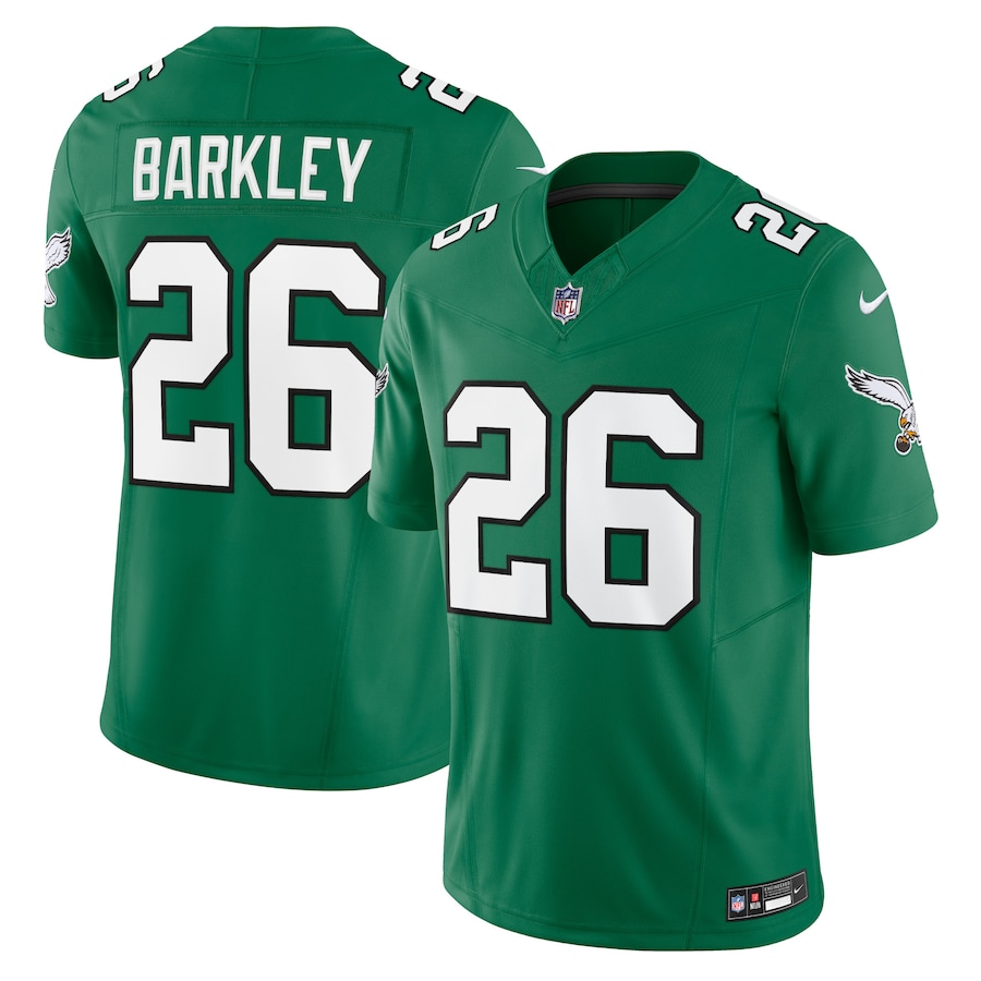 Saquon Barkley Midnight Green Philadelphia Eagles Vapor F.U.S.E. Limited Jersey mysite