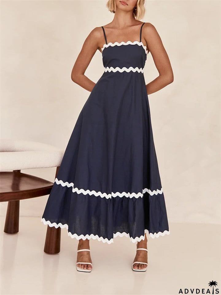 Ladies Summer New Trendy Beach Strappy Dresses