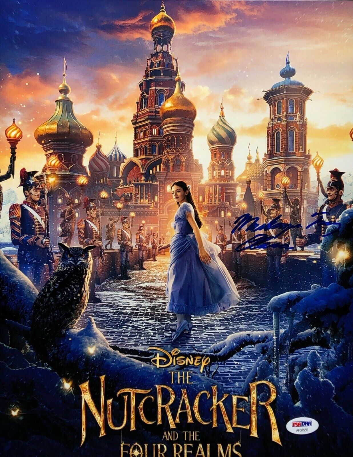 Mackenzie Foy Signed 'The Nutcracker And The Four Dreams' 11x14 Photo Poster painting PSA