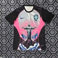 2025-26 Brazil - Goddess Color Block Pink Jersey - Fan Edition