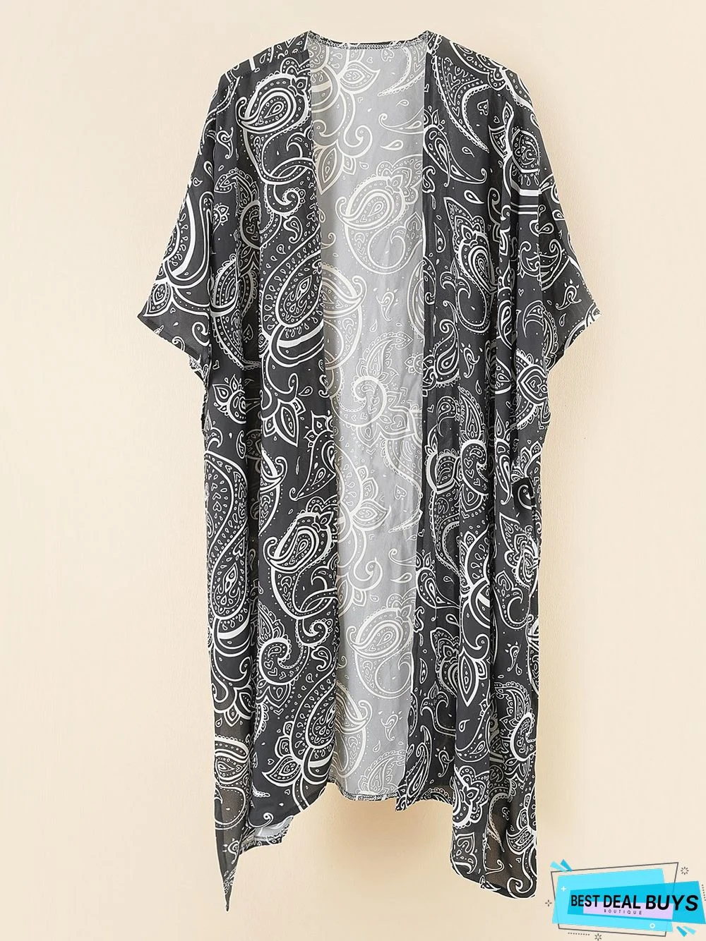 Vacation Animal Printing Coverup