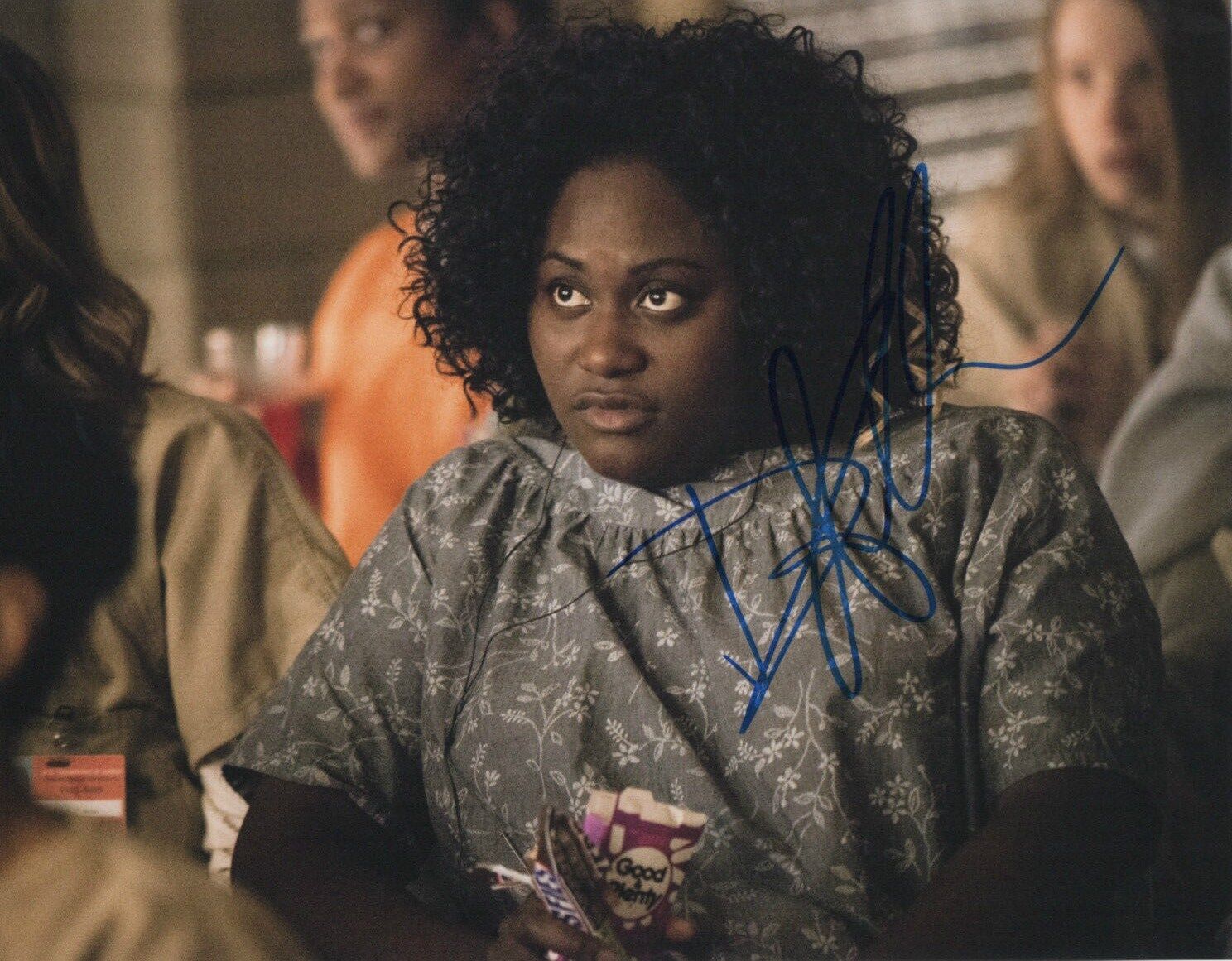 GFA Orange is the New Black * DANIELLE BROOKS * Signed 8x10 Photo Poster painting D8 PROOF COA