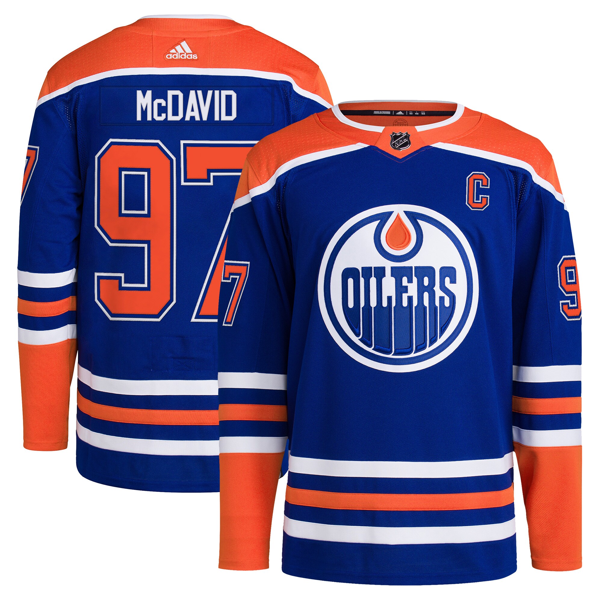 Connor McDavid Edmonton Oilers  Home Primegreen    Jersey – Royal mysite