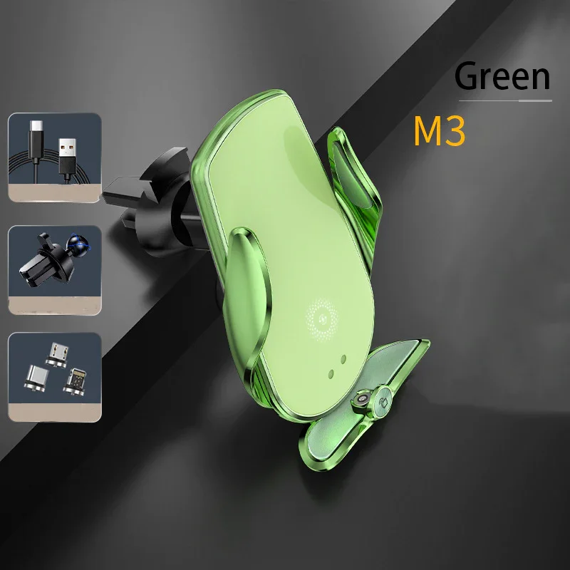 Vehicle Wireless Charger Auto Sensing Mobile Phone Holder
