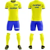 Top Trending Customized Sport Wear Soccer Uniforms Kit Tracksuit Full Sublimation Set I Soccer Jersey
