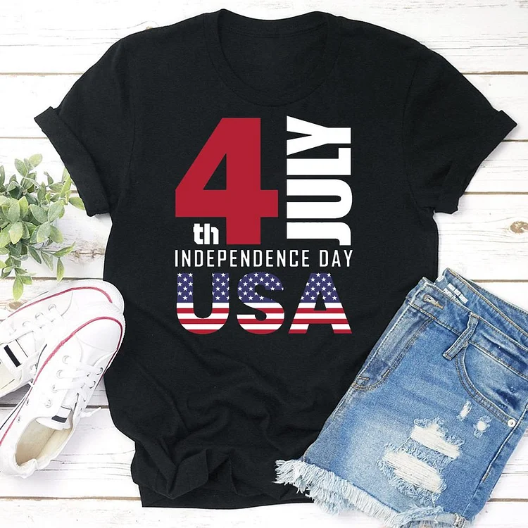 4July independence Day USA T-shirt Tee - 02003