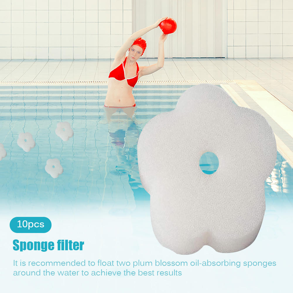 

5pcs Floating Spa Filter Sponge Cartoon Oil Absorbing Hot Tub Scum Absorber, 501 Original
