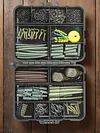 217Pcs Carp Fishing Accessories Set Clip Quick Change Snap Swivel Tail Sleeves