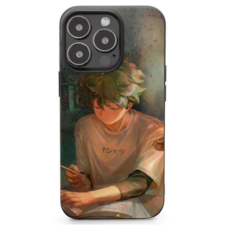 Izuku Midoriya My Hero Academia Anime My Hero Academia Phone Case Mobile Phone Shell IPhone 13 and iPhone14 Pro Max and IPhone 15 Plus Case - Heather Prints Shirts