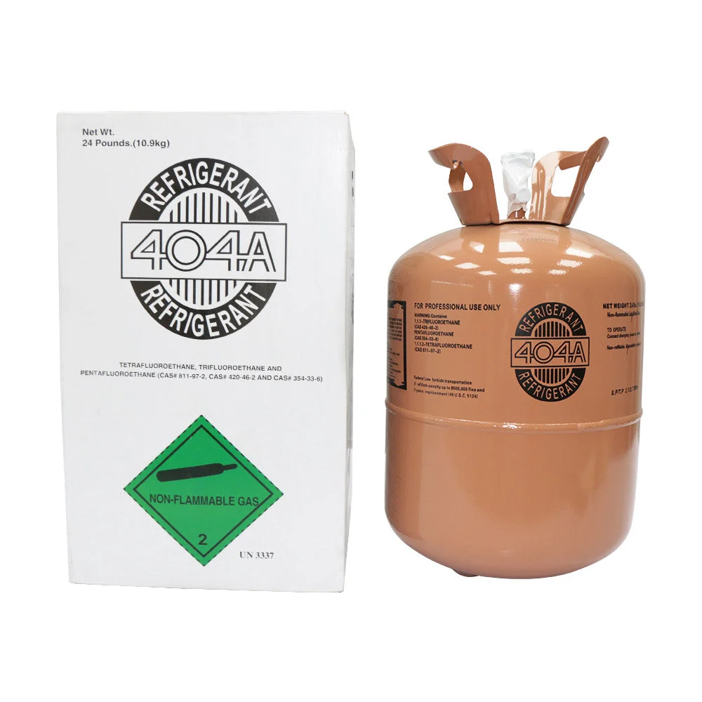 Shipping in at least 1 month - R404A Refrigerant 24Lb Tank Cylinders for Refrigeration Equipment