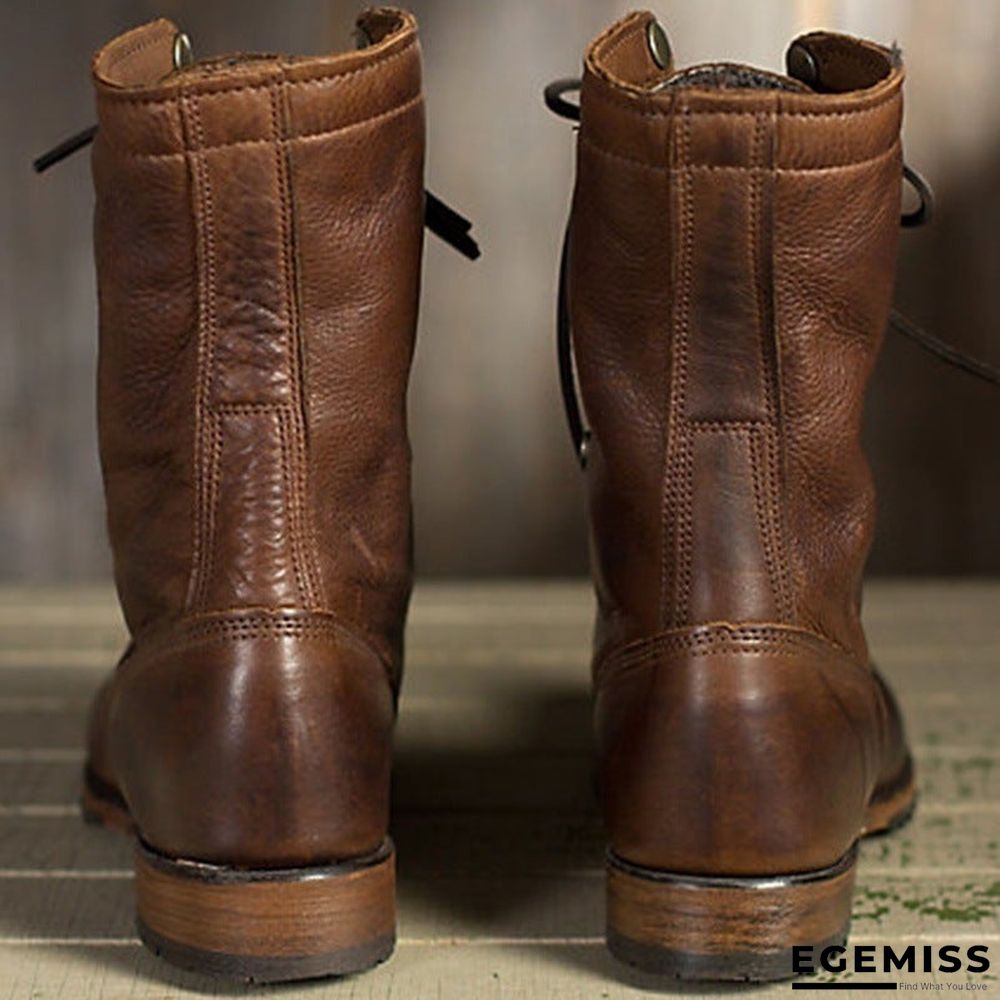Autumn and Winter Men's Boots Shoes Boot Knight Boots | EGEMISS