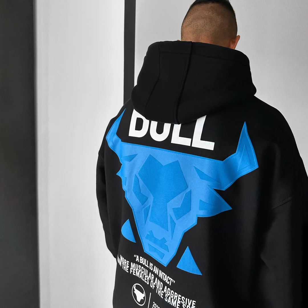 Oversize Bull Hoodie、、URBENIE